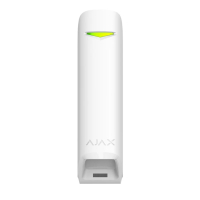 Пластиковий корпус DummyBox Ajax MotionProtect Curtain White (DummyBox 11)