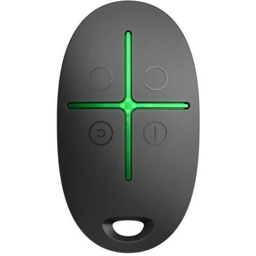 Пластиковий корпус DummyBox Ajax SpaceControl Black (DummyBox 23)