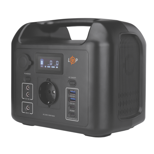Багатофункціональна портативна зарядна станція LP CHARGER 300 (300W, 320Wh)