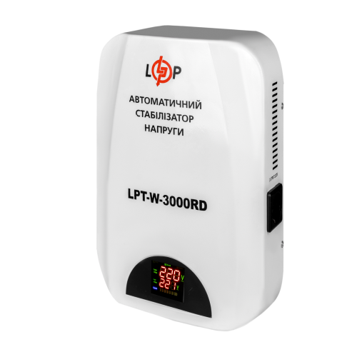 Стабілізатор напруги LPT-W-3000RD (2100Вт)