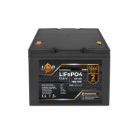 Акумулятор LP LiFePO4 12,8V - 60 Ah (768Wh) (BMS 80A/40А) пластик для ДБЖ