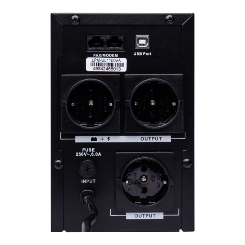 Лінійно-інтерактивне ДБЖ LPM-UL1100VA (770Вт)