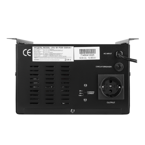 ДБЖ з правильною синусоїдою 12V LPA-W-PSW-500VA(350Вт) 2A/5A/10A