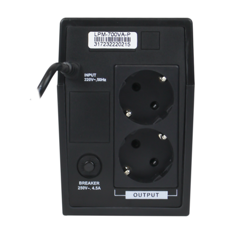 Лінійно-інтерактивне ДБЖ LPM-700VA-P (490Вт)