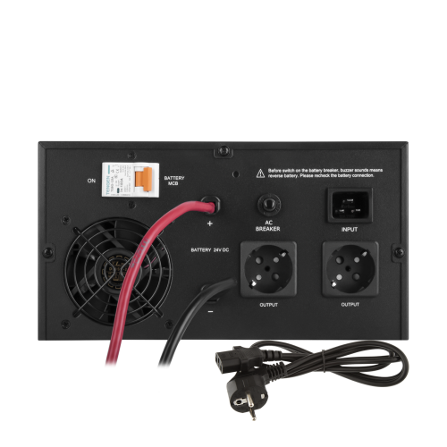 ДБЖ з правильною синусоїдою 24V LPE-B-PSW-2300VA+ (1600Вт) 1-40A