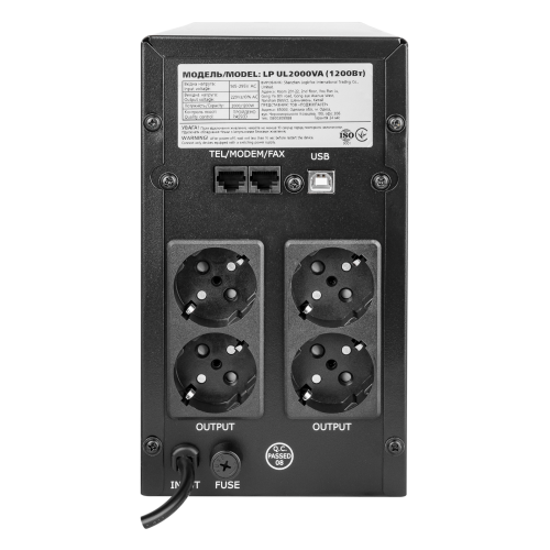 Лінійно-інтерактивне ДБЖ LP-UL2000VA (1200Вт)