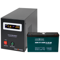 Комплект резервного живлення LP (LogicPower) ДБЖ + DZM батарея (UPS B800 + АКБ DZM 455W)