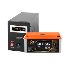 Комплект резервного живлення LP (LogicPower) ДБЖ + літієва (LiFePO4) батарея (UPS B800 + АКБ LiFePO4 1792W)