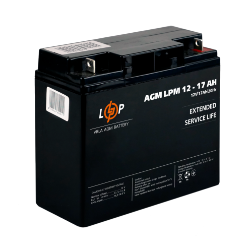 Комплект резервного живлення для котла LP (LogicPower) ДБЖ + AGM батарея (UPS A500 + АКБ AGM 220W)