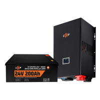 Комплект резервного питания LP (LogicPower) ИБП + литиевая (LiFePO4) батарея (UPS 3600VA + АКБ LiFePO4 5120W)