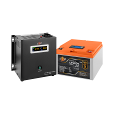 Комплект резервного живлення LP (LogicPower) ДБЖ + літієва (LiFePO4) батарея (UPS W500+ АКБ LiFePO4 410W)