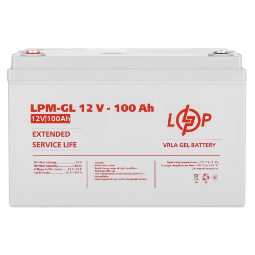 Комплект резервного живлення LP (LogicPower) ДБЖ + гелева батарея (UPS B1500 + АКБ GL 2800W)