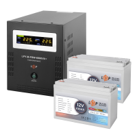 Комплект резервного питания LP (LogicPower) ИБП + гелевая батарея (UPS B6000 + АКБ GL 1200W)