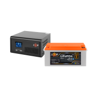 Комплект резервного живлення LP(LogicPower) ДБЖ + літієва (LiFePO4) батарея (UPS В2300 + АКБ LiFePO4 2560W)