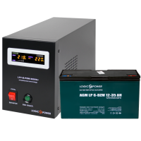 Комплект резервного питания LP (LogicPower) ИБП + DZM батарея (UPS B500 + АКБ DZM 455W)