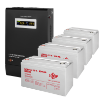 Комплект резервного питания LP (LogicPower) ИБП + гелевая батарея (UPS W3000 + АКБ GL 5600W)