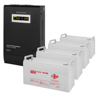 Комплект резервного питания LP (LogicPower) ИБП + гелевая батарея (UPS W3000 + АКБ GL 6600W)