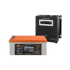 Комплект резервного живлення LogicPower W1500 + літієва (LiFePO4) батарея 4096Wh