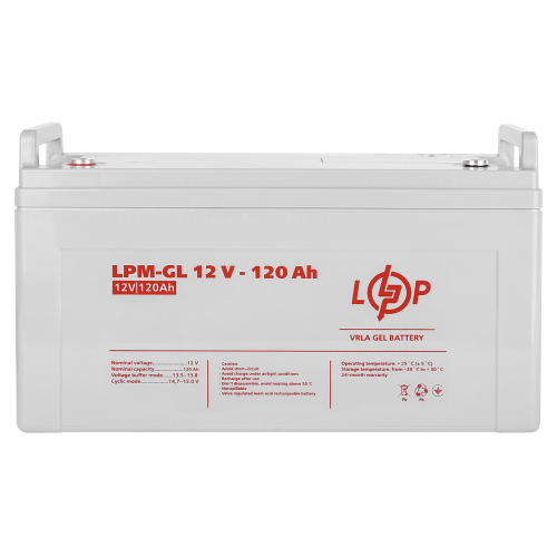 Комплект резервного живлення LP (LogicPower) ДБЖ + гелева батарея (UPS W3000 + АКБ GL 6600W)