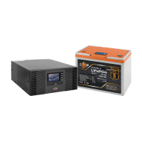 Комплект резервного живлення LP (LogicPower) ДБЖ + літієва (LiFePO4) батарея (UPS В1500+ АКБ LiFePO4 819W)