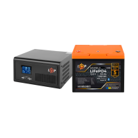 Комплект резервного живлення LP(LogicPower) ДБЖ + літієва (LiFePO4) батарея (UPS В1500 + АКБ LiFePO4 1280W)