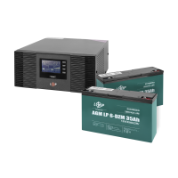 Комплект резервного питания LP (LogicPower) ИБП + DZM батарея (UPS B1500 + АКБ DZM 910W)