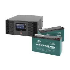 Комплект резервного живлення LP (LogicPower) ДБЖ + DZM батарея (UPS B1500 + АКБ DZM 910W)