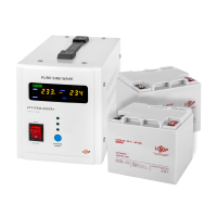 КРП LogicPower КРП LogicPower 800 + гелева батарея 1080 Ватт (UPS 800+ АКБ GL 1080W)