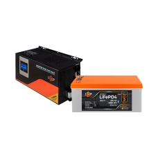 Комплект резервного живлення LP(LogicPower) ДБЖ + літієва (LiFePO4) батарея (UPS W3000 + АКБ LiFePO4 5888W)