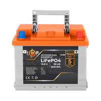 Автомобильный аккумулятор литиевый LP LiFePO4 (+ справа) 12V - 50 Ah