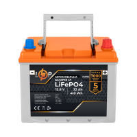 Автомобільний акумулятор літієвий LP LiFePO4 12V - 32 Ah (+ праворуч)