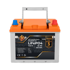 Автомобільний акумулятор літієвий LP LiFePO4 12V - 32 Ah (+ праворуч)