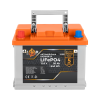 Автомобильный аккумулятор литиевый LP LiFePO4 (+ слева) 12V - 50 Ah