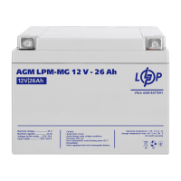 Аккумулятор мультигелевый LPM-MG 12V - 26 Ah