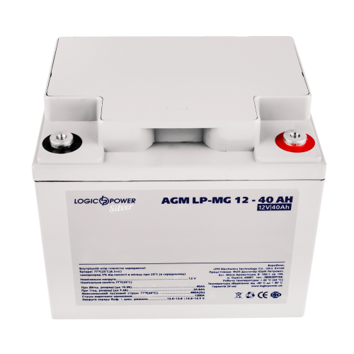 Акумулятор мультигелевий LP-MG 12V - 40 Ah Silver