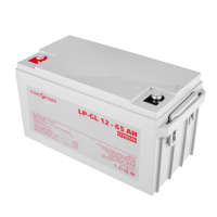 Аккумулятор гелевый LP-GL 12V - 65 Ah Silver
