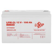 Акумулятор гелевий LPM-GL 12V - 100 Ah