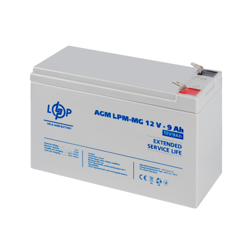 Акумулятор мультигелевий LPM-MG 12V - 9 Ah