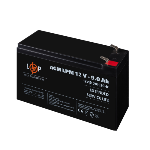 Акумулятор AGM LPM 12V - 9 Ah