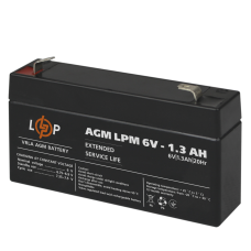 Акумулятор AGM LPM 6V - 1.3 Ah