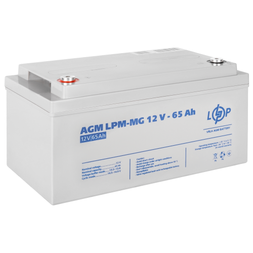 Акумулятор мультигелевий LPM-MG 12V - 65 Ah