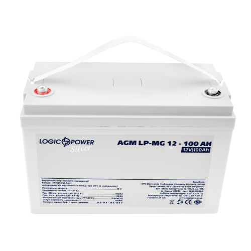 Акумулятор мультигелевий LP-MG 12V - 100 Ah Silver