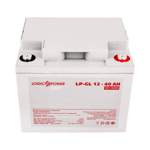 Акумулятор гелевий LP-GL 12V - 40 Ah Silver