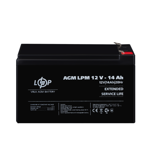 Акумулятор AGM LPM 12V - 14 Ah