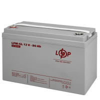 Аккумулятор гелевый LPM-GL 12V - 80 Ah