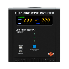 ИБП LogicPower LPY-PSW-2000VA+ (1400Вт) 10A/20A с правильной синусоидой 24V
