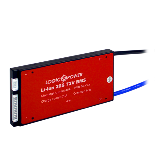 BMS плата Li-ion 72V 20S Dis 40A Ch 20A