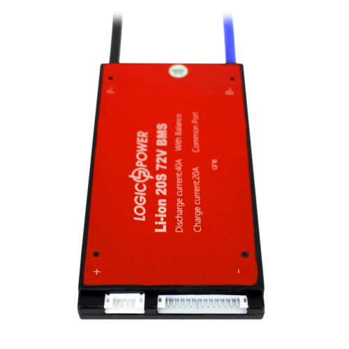 BMS плата Li-ion 72V 20S Dis 40A Ch 20A