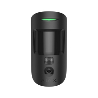 Беспроводной датчик движения Ajax MotionCam HDR (PhOD) Jeweller black с фотофиксацией по тревоге и по запросу