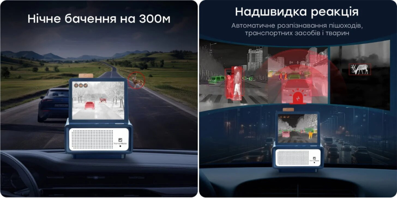 Тепловізійна камера для автомобілів Thermal Master NV300 - 2